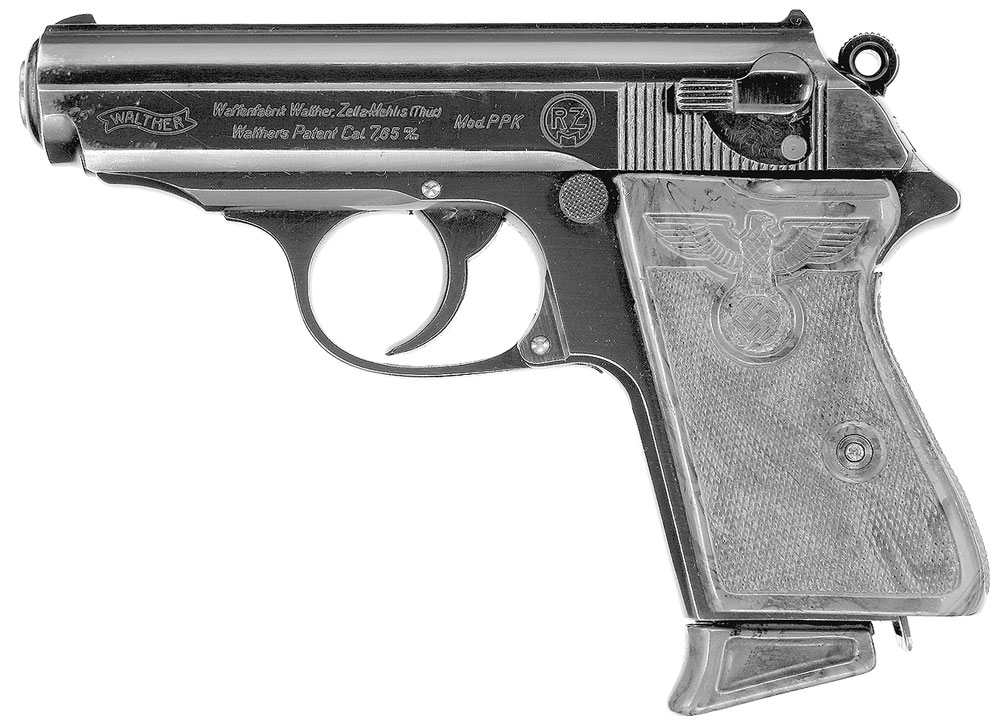 Walther Model PPK with Party Leader Grips.