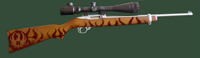 One of 10 finalist in Ruger's 10/22 50th Anniversary design contest.