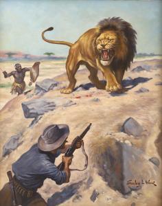 Stanley L. Wood's "Lion Hunter."
